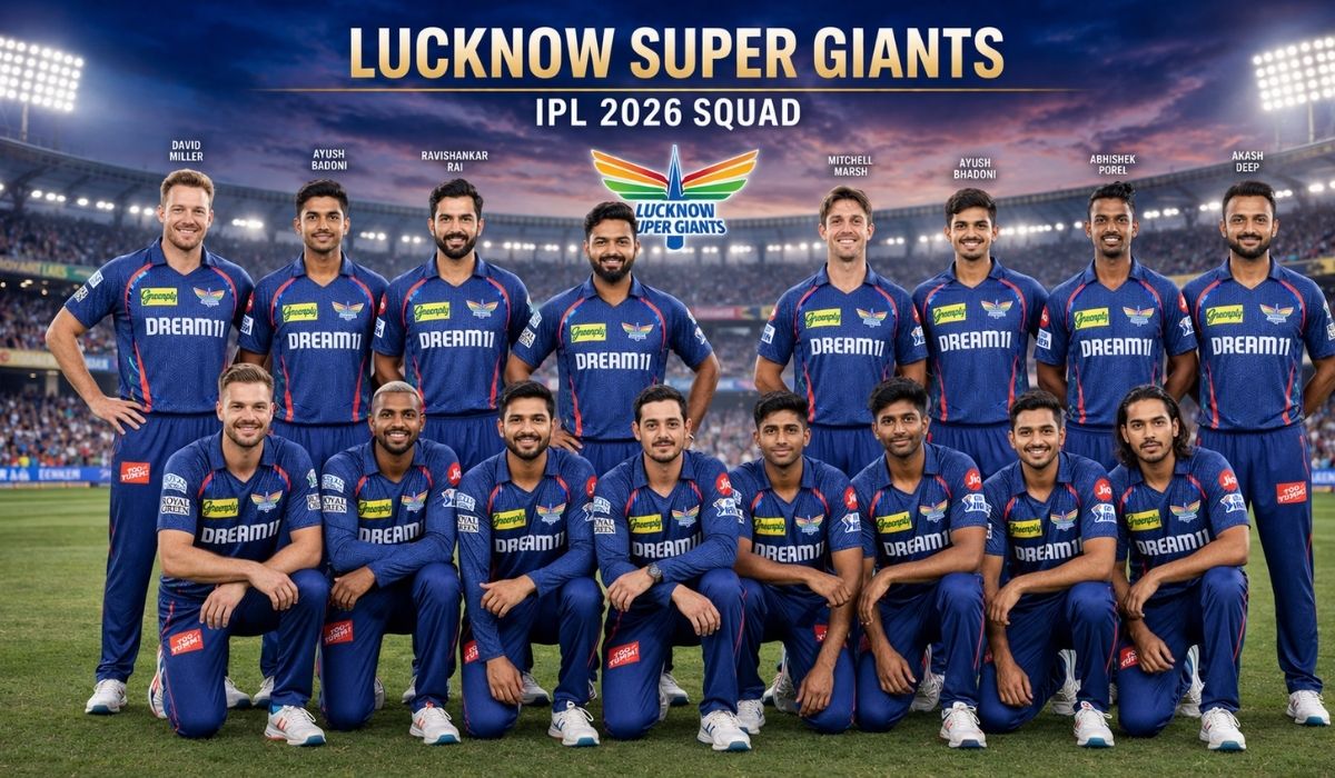 Lucknow Super Giants | LSG IPL 2026 Squad & Overview