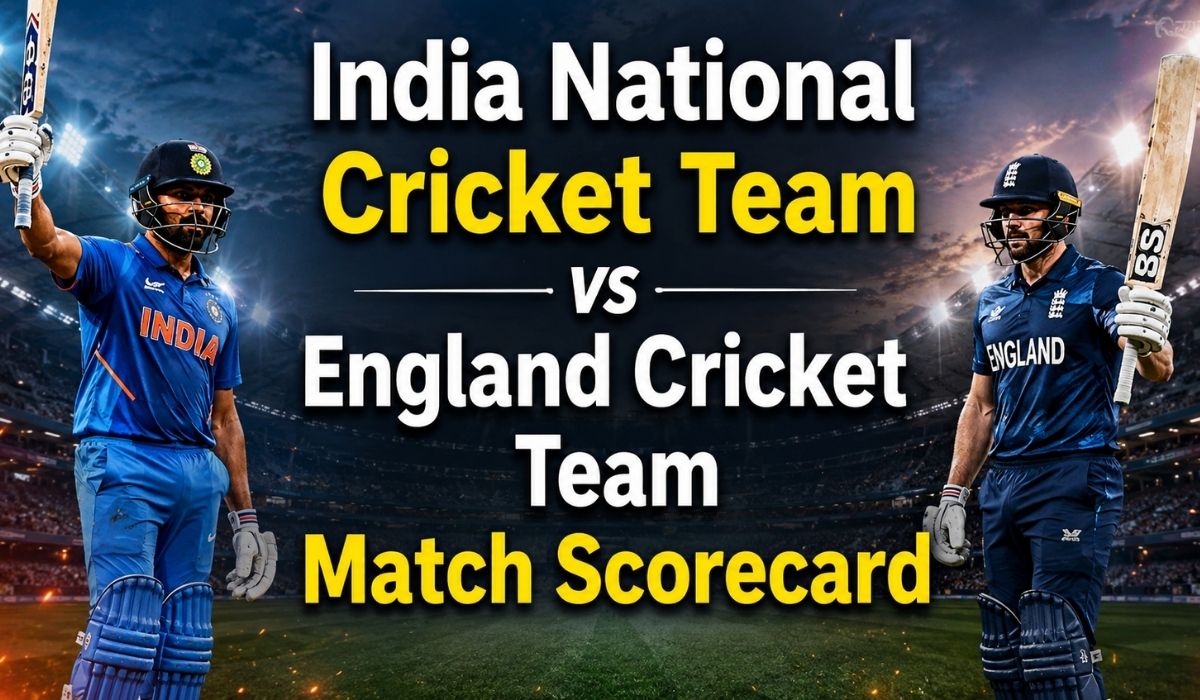 India National Cricket Team vs England Cricket Team Match Scorecard