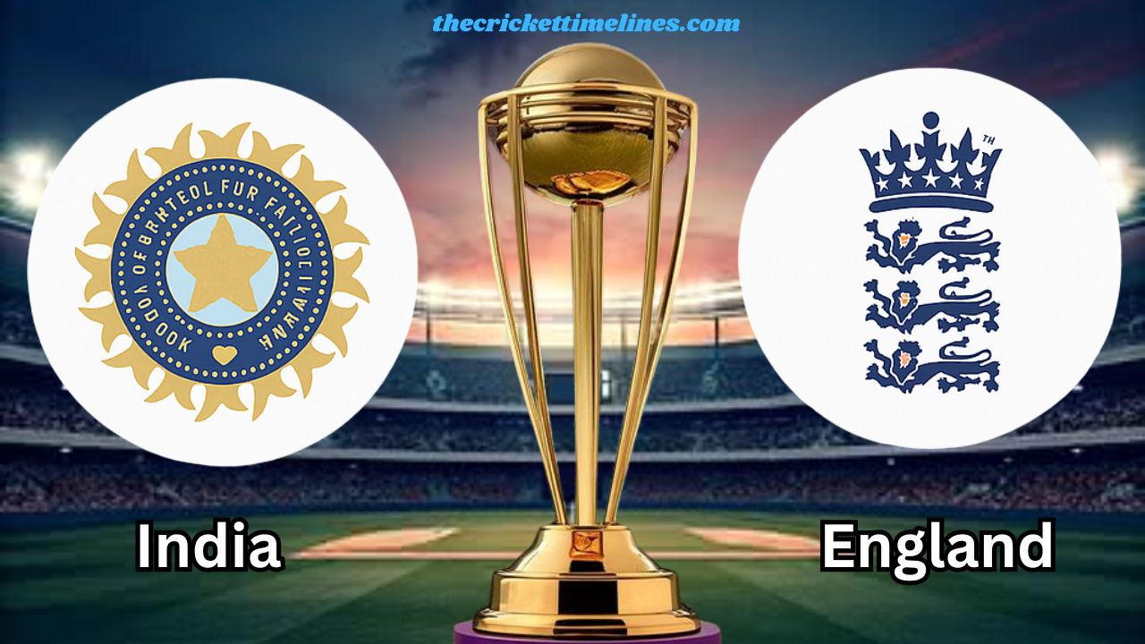 India National Cricket Team vs England Cricket Team Timeline