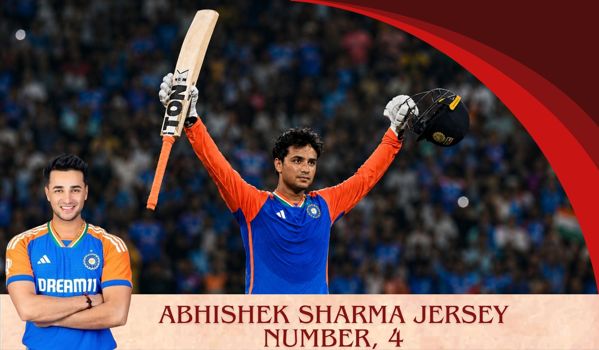 Abhishek Sharma Jersey Number
