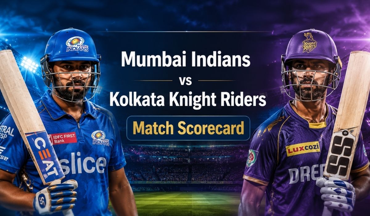 Mumbai Indians vs Kolkata Knight Riders Match Scorecard